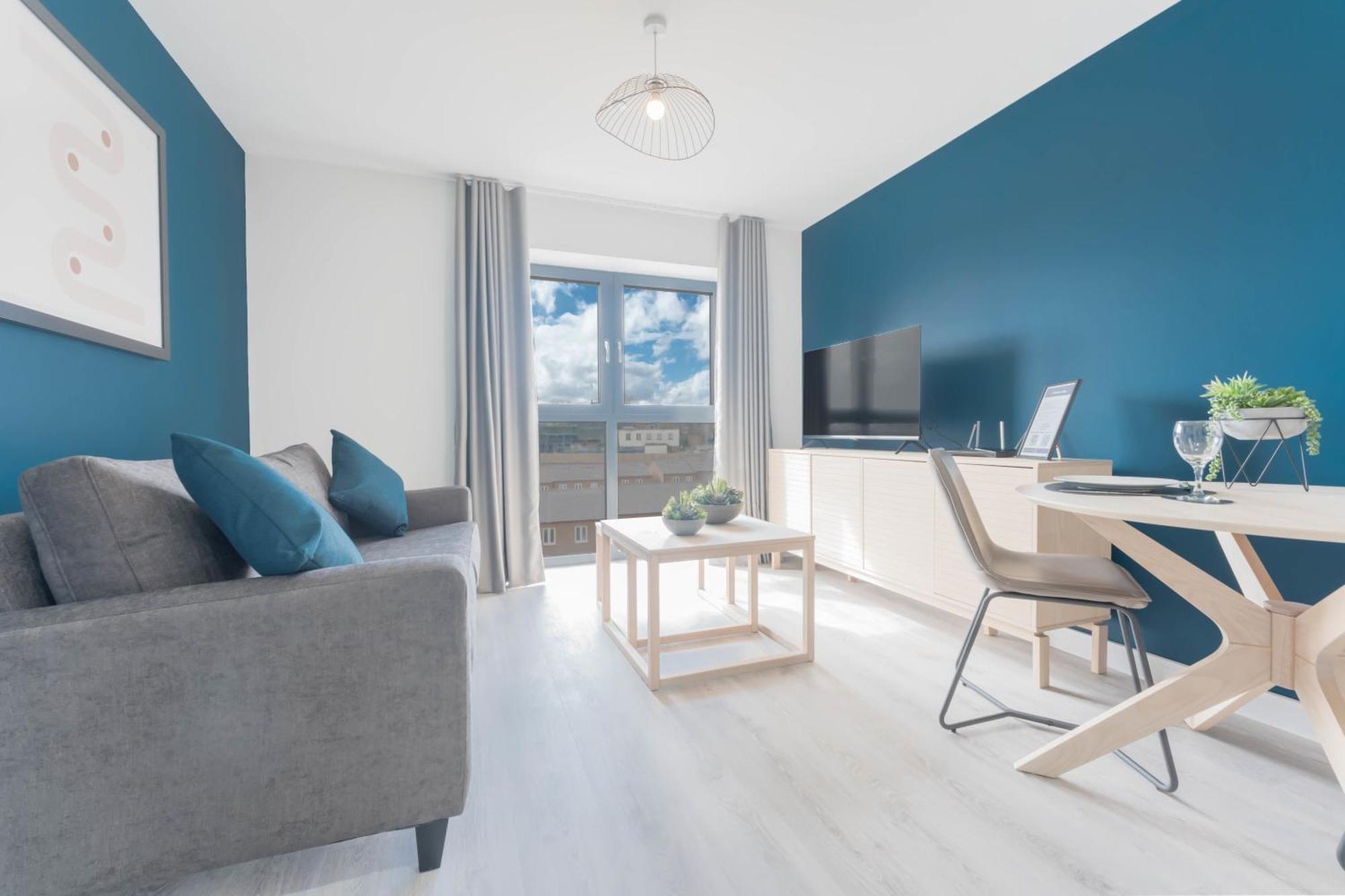 Apartment Stayzeni, Hardwick House Bright 1 Bed Flat Derby